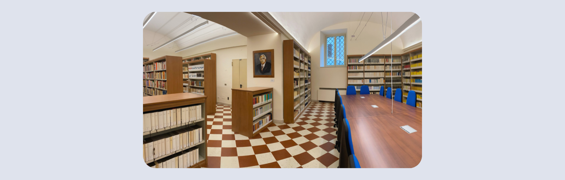 Al momento stai visualizzando BIBLIOTECA DELLA FONDAZIONE CASSA DI RISPARMIO DI PESARO “GIANFRANCO SABBATINI”