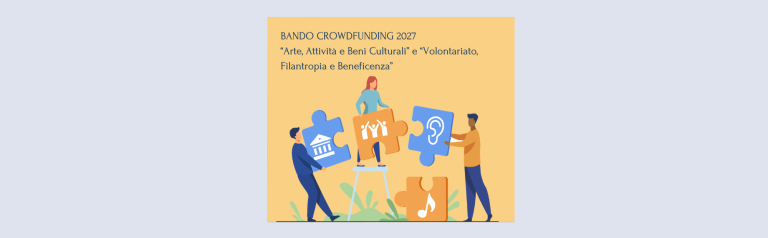 Scopri di più sull'articolo Bando Crowdfunding 2027